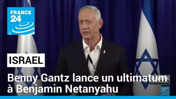 Israël : Benny Gantz demande un "plan d'action" d'après-guerre à Gaza • FRANCE 24