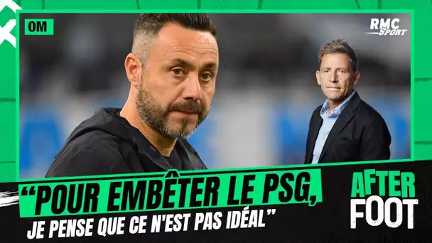 OM : “Pour embêter le PSG, je pense que ce n'est pas idéal”, juge Riolo sur le jeu Marseillais