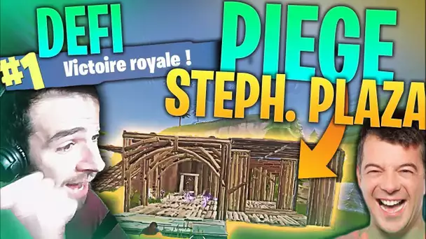 🔥DÉFI TROLL ► LE PIÈGE STÉPHANE PLAZA & TOUR INFERNALE !! Fortnite Skyyart