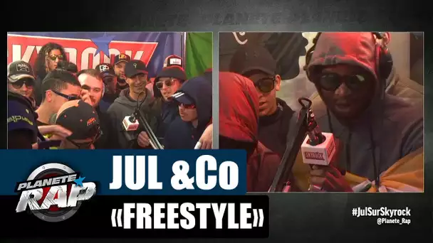 Jul, Moubarak, Heuss L'enfoiré & Co - Freestyle [PART6] #PlanèteRap