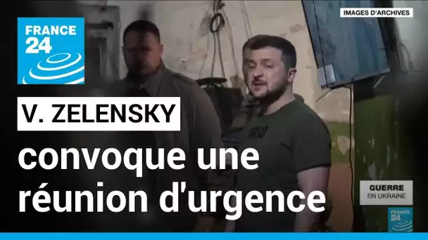 Annexion des régions ukrainiennes : Zelensky convoque une réunion d'urgence • FRANCE 24