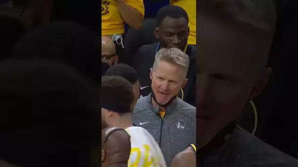 Steve Kerr 🤝 Jordan Poole