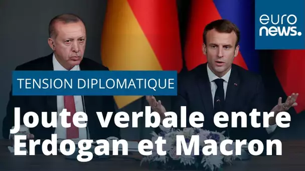 Le Président Erdogan accuse Emmanuel Macron d'être "en état de mort cérébrale"