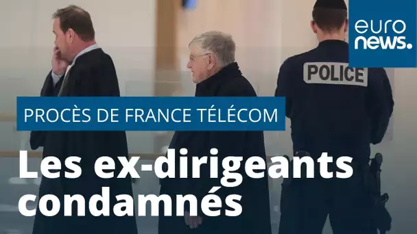 Procès de France Télécom: les ex-dirigeants condamnés à 4 mois de prison ferme