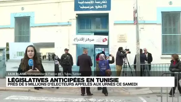 Candidatures, élection, Parlement... nouveau mode d'emploi des législatives en Tunisie • FRANCE 24