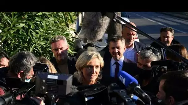 À Marseille, Marine Le Pen se dit «convaincue» de «gagner cette élection...