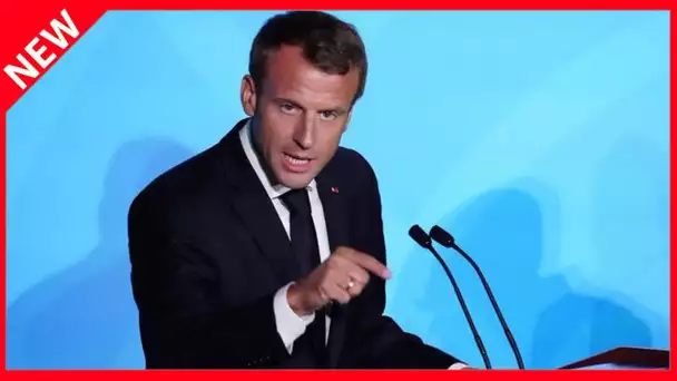 ✅  La « maladresse ridicule » d'Emmanuel Macron : « Il fait tout pour déranger »