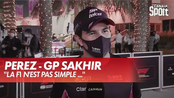 Sergio Perez : "La F1 n'est pas simple en tant que mexicain"
