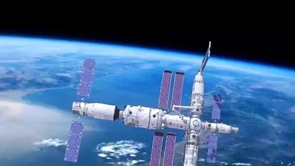 Le vaisseau cargo Tianzhou-2 s'est bien amarré à la station spatiale chinoise