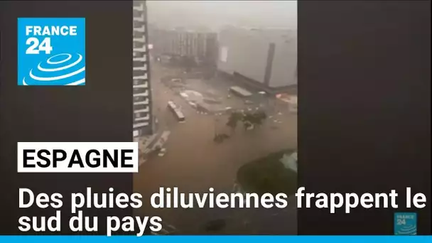 Des pluies diluviennes frappent le sud de l'Espagne • FRANCE 24