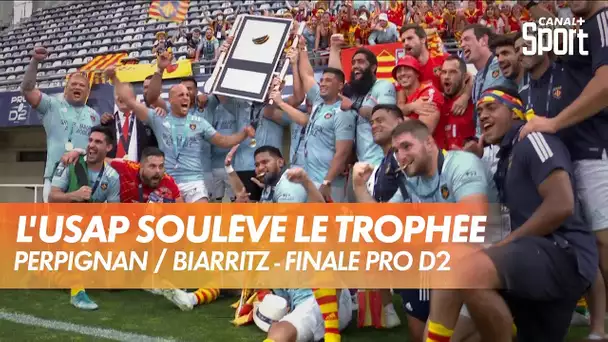 Perpignan soulève le trophée PRO D2