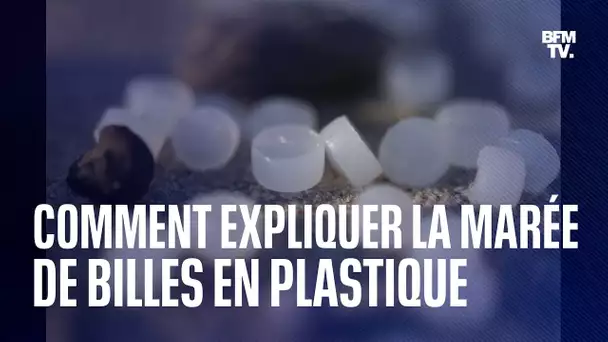 Comment expliquer la marée de billes en plastique sur la côte Atlantique?