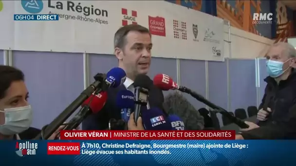 Près de 96% des Français qui ont contracté le Covid "n'étaient pas vaccinés" annonce Olivier Véran