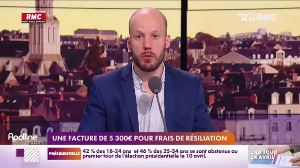 "RMC s'engage pour vous" vient en aide à Cécile aujourd'hui qui a reçu une facture à 5300 euros