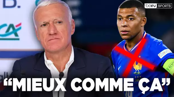 "C'est mieux comme ça" - Deschamps dit TOUT sur l'absence de MBAPPÉ ! (Conférence de presse)