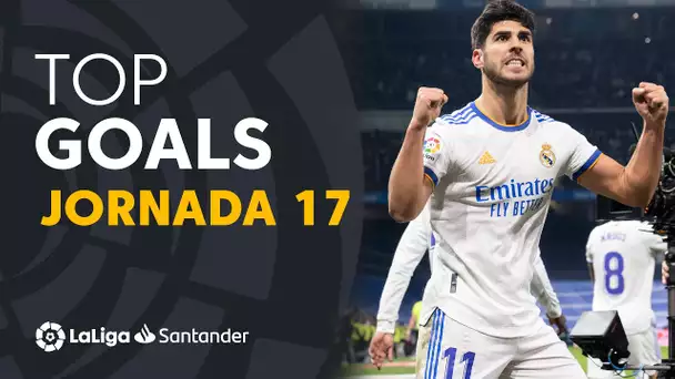 Todos los goles de la jornada 17 de LaLiga Santander 2021/2022