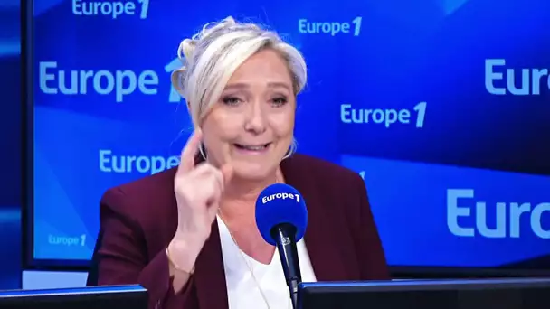 Malaise des musulmans de France : "Ils se sentent mal de quoi ?", demande Marine Le Pen