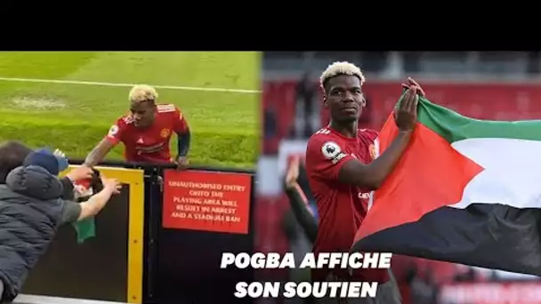 Paul Pogba arbore un drapeau palestinien face au conflit avec Israël