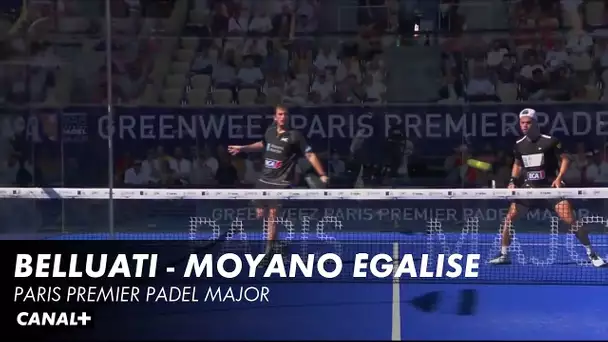 Belluati - Moyano égalise un set partout - GREENWEEZ PARIS PREMIER PADEL MAJOR