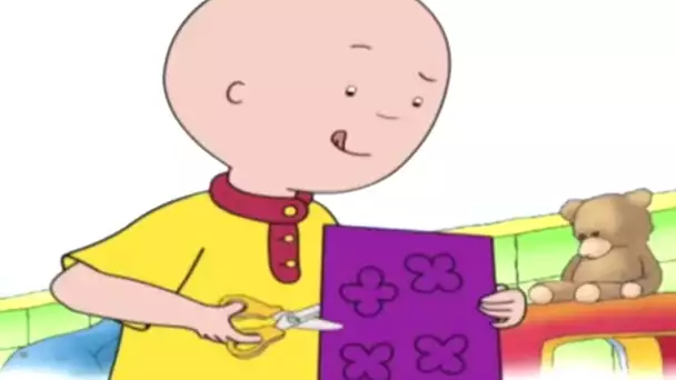 Caillou et la Carte Faite Main | Caillou en Français