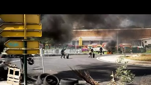 Guadeloupe : le démantèlement des barrages a commencé, mais les violences se poursuivent