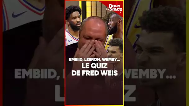 "Embiid me dégoûte", le quiz sans langue de bois de Fred Weis