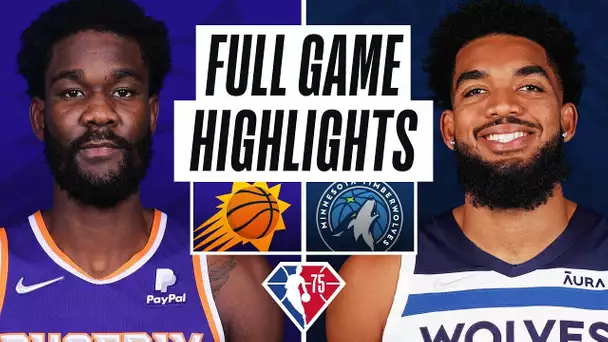 SUNS at TIMBERWOLVES | FULL GAME HIGHLIGHTS | November 15, 2021