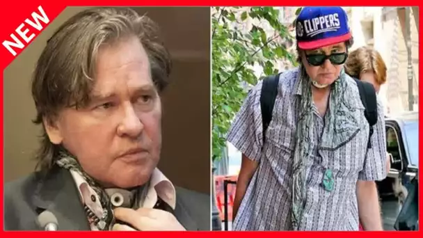 ✅  L’acteur Val Kilmer très affaibli après un cancer de la gorge : cette vidéo qui choque