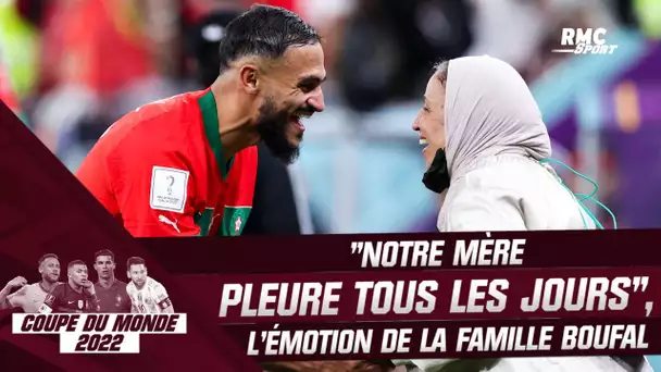 Maroc : "Notre mère pleure tous les jours', l'émotion de la famille de Boufal