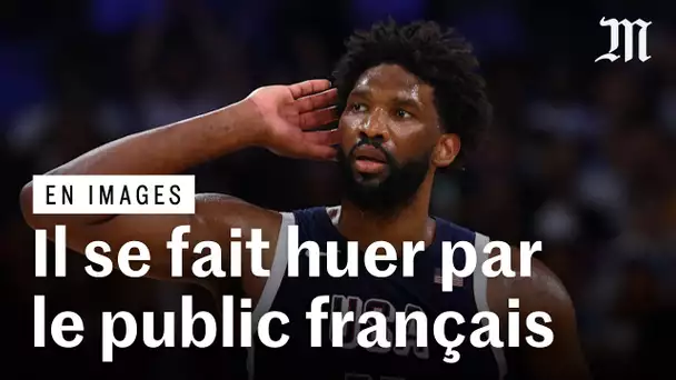 Paris 2024 : pourquoi Joel Embiid, basketteur américain, se fait huer à chacun de ses matchs ?