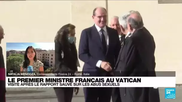 Jean Castex au Vatican : "Le rapport Sauvé évoqué pendant la rencontre" • FRANCE 24