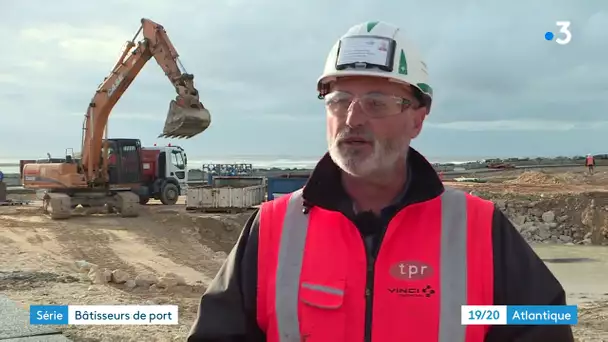 Série "Chantier de La Cotinière" (n°1) : conducteur de travaux