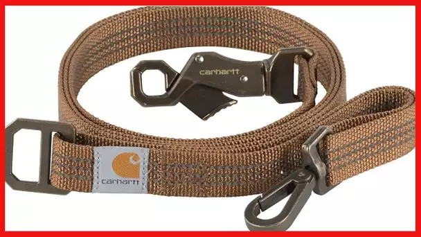 Carhartt Pet Durable Webbing Leashes for Dogs, Reflective Stitching for Visibility