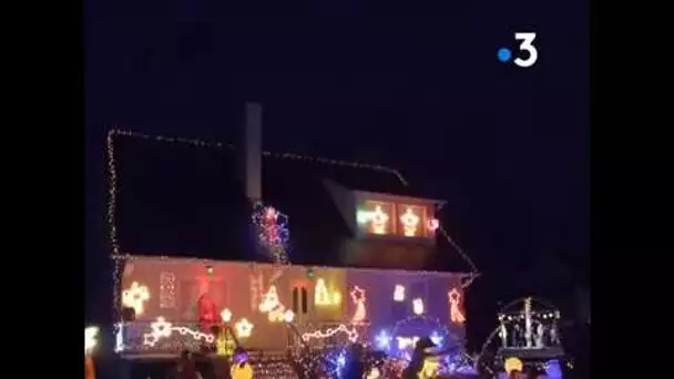 Illumination de Noël à Olivet