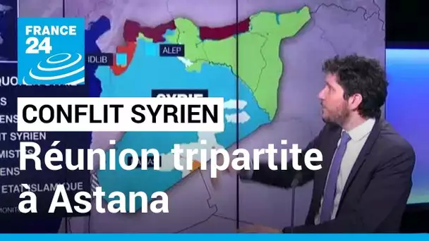 Conflit syrien et le processus d'Astana : une réunion entre la Russie, la Turquie et l'Iran