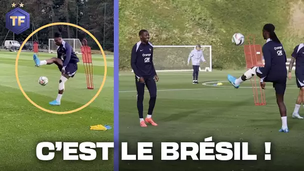 Dembélé et Camavinga font le SPECTACLE à l'entraînement des Bleus - La Quotidienne #1594