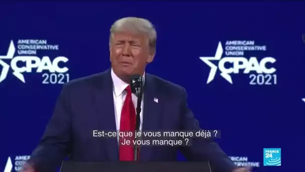 De retour sur la scène politique, Donald Trump pense à se représenter en 2024