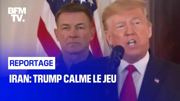 Iran: Trump calme le jeu