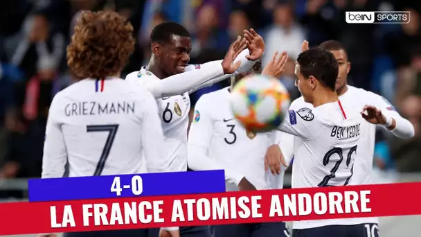 L'Equipe de France atomise Andorre 4-0