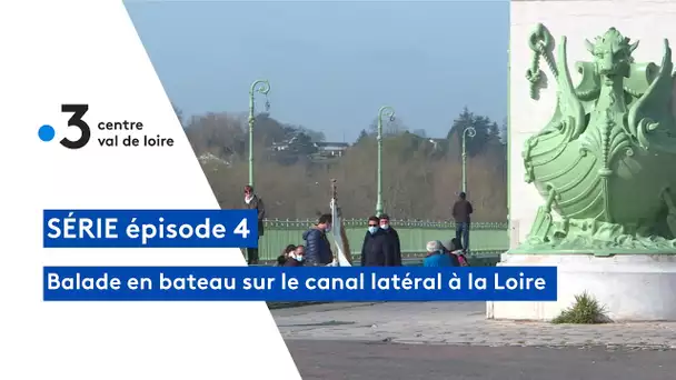 Balade en bateau sur le canal latéral a la Loire : de Chatillon-sur-Loire au pont canal de Briare