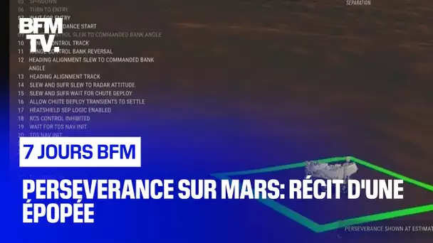 Perseverance sur Mars: récit d'une épopée