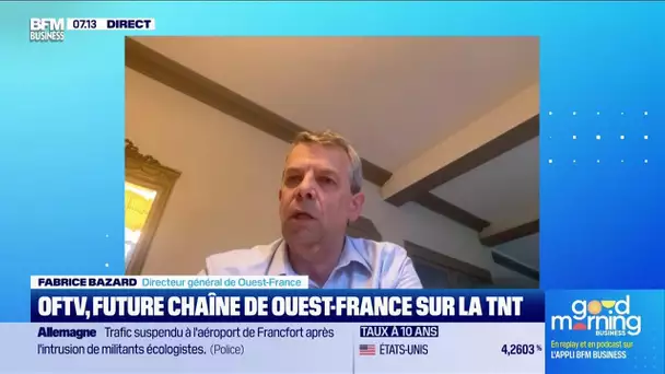 Fabrice Bazard (Ouest-France) : OFTV, future chaîne de Ouest-France sur la TNT