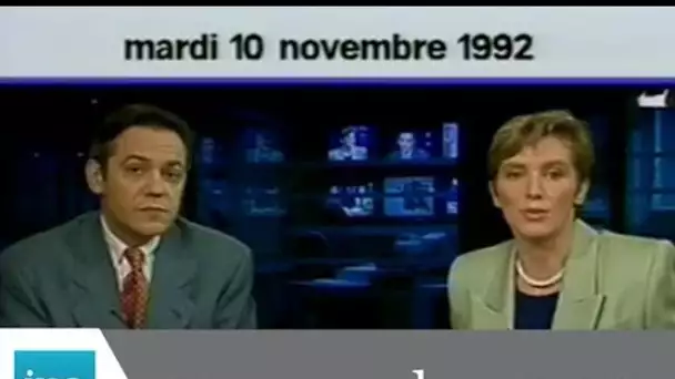 19/20  FR3 du 10 NOVEMBRE 1992 - archive INA