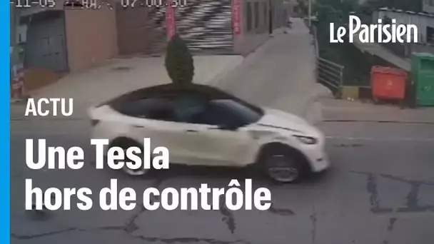 En Chine, un conducteur perd le contrôle de sa Tesla et tue deux personnes