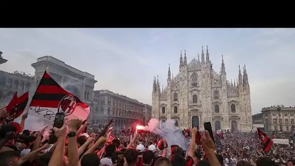 Football : le Milan AC sacré pour la première fois en Italie depuis 2011