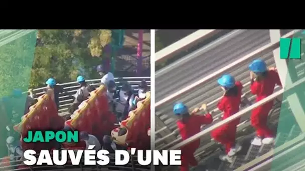 Ces touristes bloqués deux heures en haut d'une montage russe