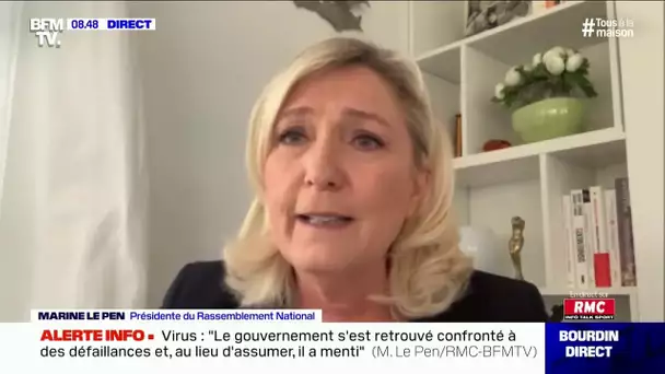 "On produit 30 millions de masques par mois. Or on en a besoin au bas mot de 300 millions par mois!"