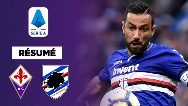 Résumé : Quagliarella est éternel, la Sampdoria s’offre la Fiorentina !