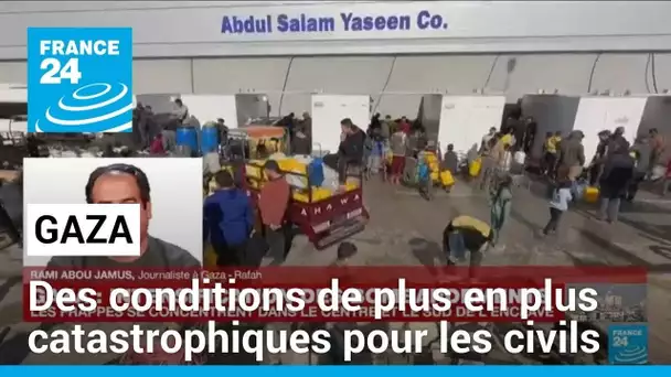 Gaza : des conditions de vie de plus en plus catastrophiques pour les civils • FRANCE 24