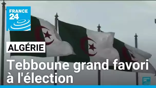 Les Algériens élisent leur président, Tebboune grand favori • FRANCE 24